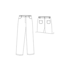 Seychelles - Pantalon - Femme - Ceinture élastique - 2 poches côtés