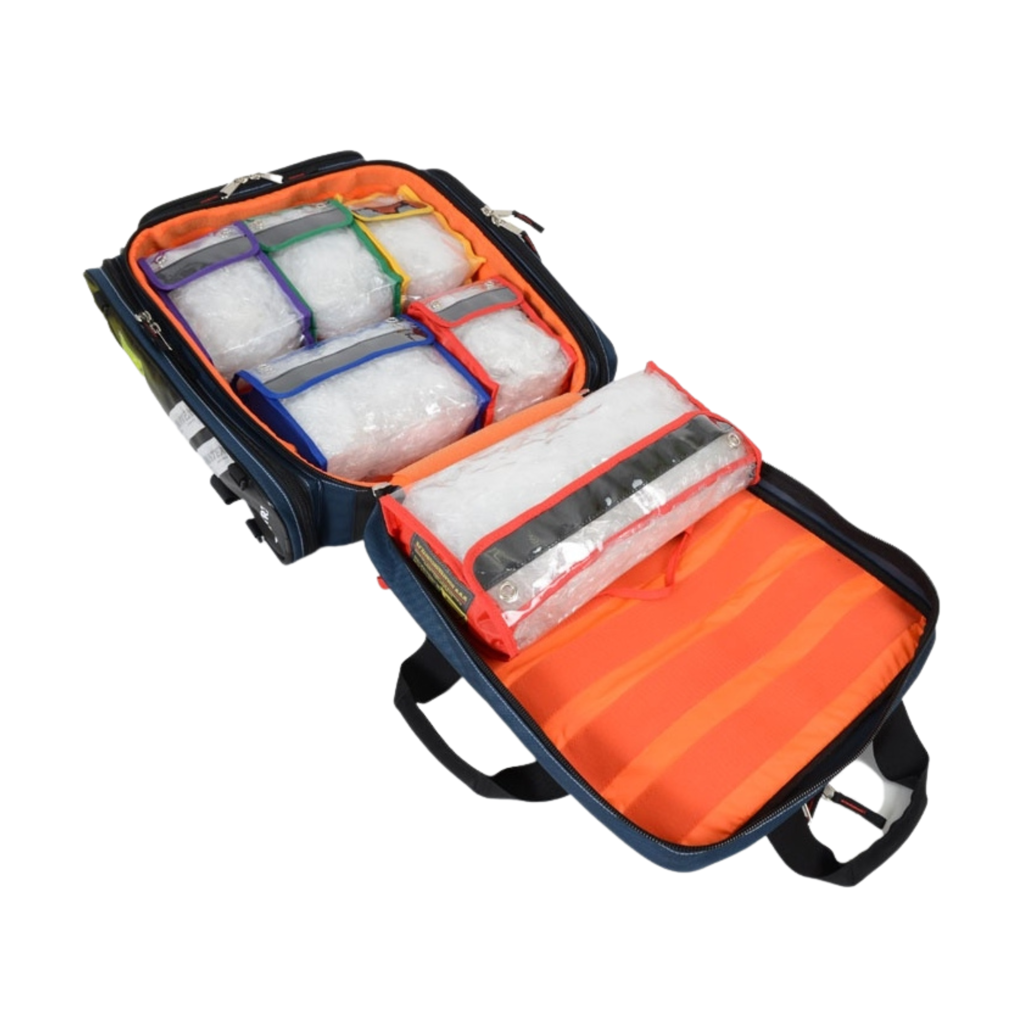 Sac de secours 46 litres MATRIX - Rouge ou bleu - DIMATEX