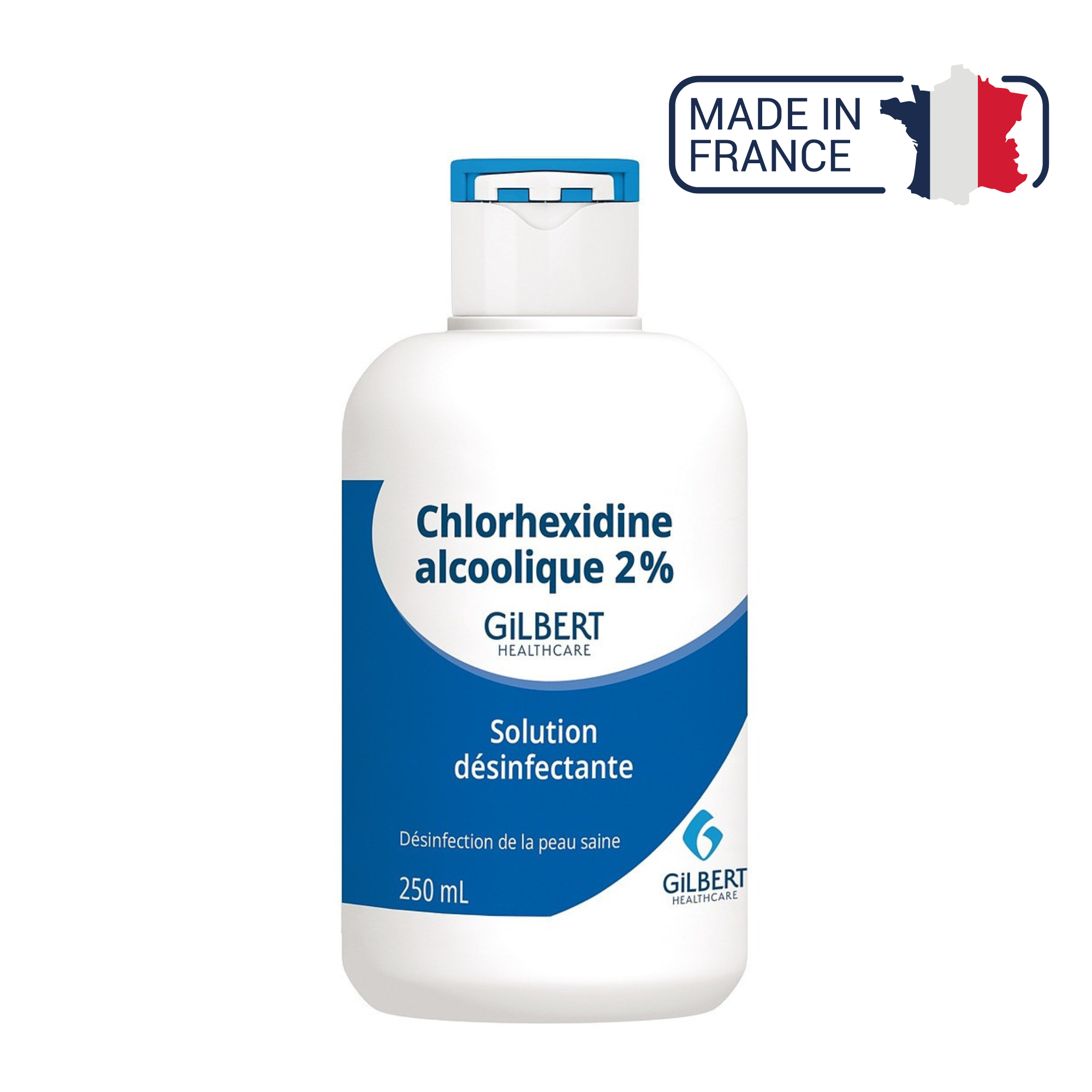 Chlorhexidine Alcoolique 2% - 3 conditionnements - Laboratoire Gilbert