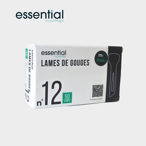 50 Lames de gouges stériles - Essential by My Podologie