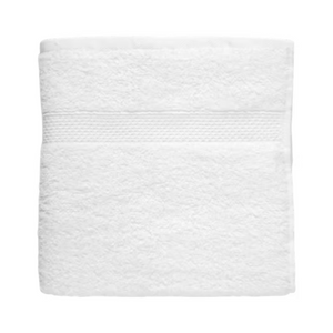 Serviette en coton - 100 x 50 cm - Blanc