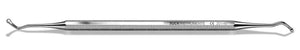 Curette double têtes creuses - Longueur : 17 cm - Ruck - My Podologie