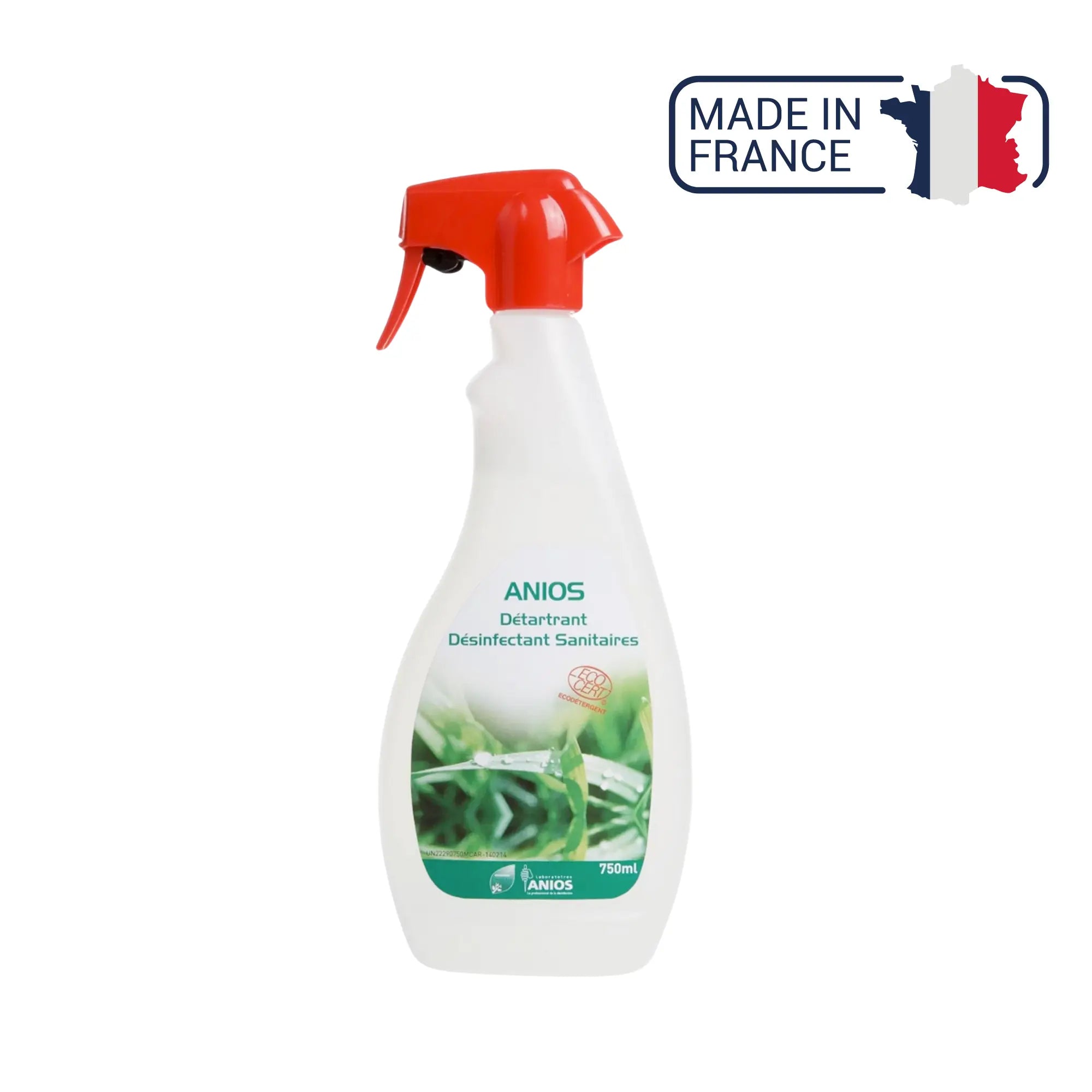 Détartrant et désinfectant des sanitaires - Spray 750 ml - Anios - My Podologie