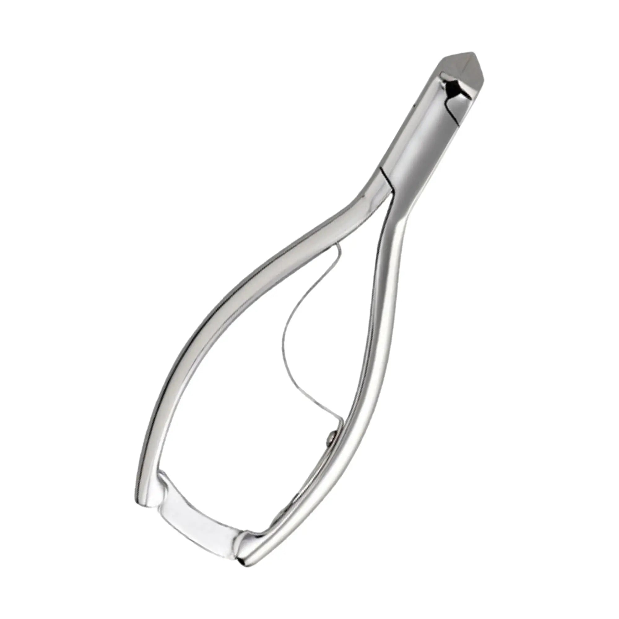 Pince à ongles - Coupe concave - 12,5 cm - Mors obliques - Inox - Elibasic