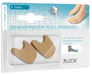 Séparateurs d'orteils en silicone - 2 pièces - Ruck - My Podologie