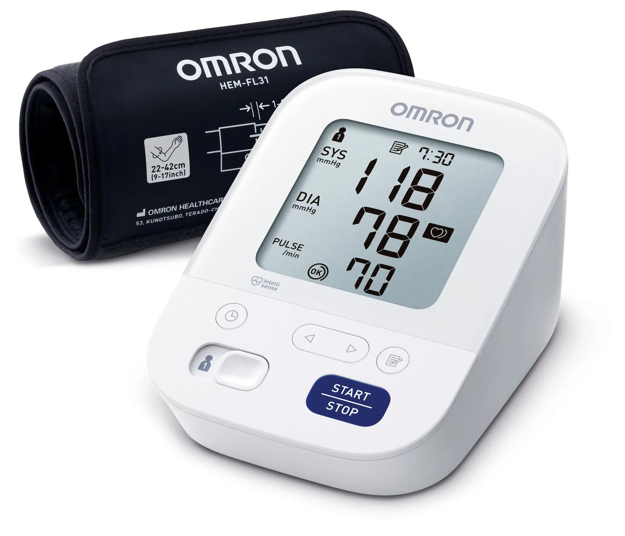 Tensiometre Omron Bras M3 Confort V2 Omron 